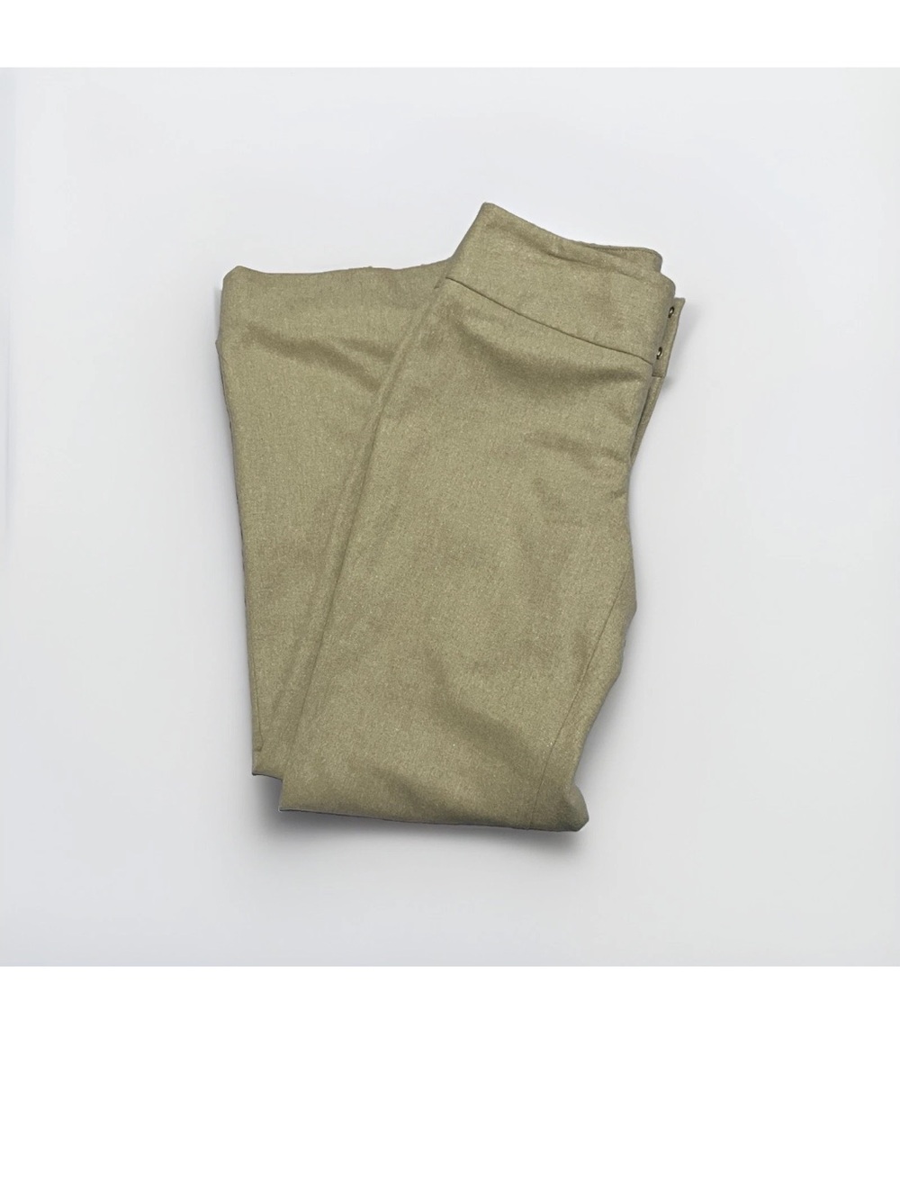 Banana Republic Y2K RN 54023 Beige Wool Blend Wide Leg Pants Women’s Size 4